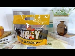 জিপার সহ কাস্টমাইজড গ্রীস প্রুফ প্লাস্টিক রোস্ট চিকেন প্যাকেজিং ব্যাগ