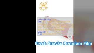 চিপস বিস্কুট মিষ্টান্নের জন্য ফুড গ্রেড ফিল্ম