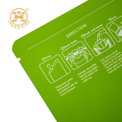 Custom Aluminum Foil Coffee Drip Bag Packaging Three Side Seal Bag