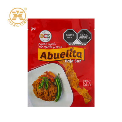 Custom Food Packaging Bags Customized Plastic Zipper Food Bags For Shrimp/Fish/Meat/Chicken Seafood Bags