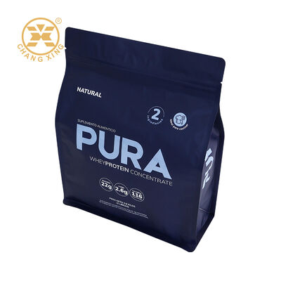 Custom Logo Printed Stand Up Pouch with Zipper Top and Gravure Printing for Food Packaging