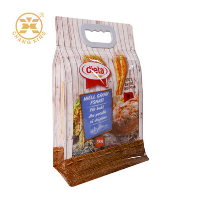 OEM Custom Printed Moisture Proof Flour Packaging Bag with Gravure Printing for Food Grade Vacuum Packaging
