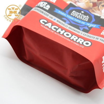 Stand up resealable pouch 1kg 2kg 4kgs OEM Pet Food pouch With plastic zipper reclosable