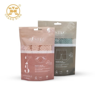 200 Microns Ziplockk Garment Packaging Bag Mylar Plastic Packaging Bags For Clothing