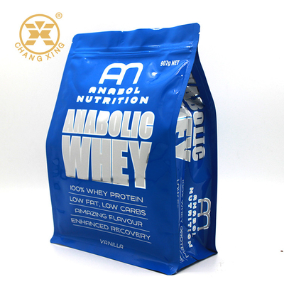 জিপার সহ OEM 500g 1kg স্বচ্ছ ফ্ল্যাট বটম প্যাকেজিং পাউচ ব্যাগ