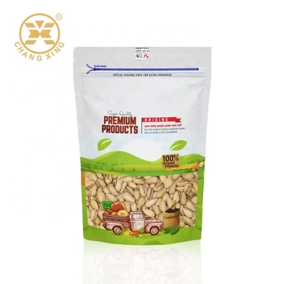 স্ন্যাক ফুড প্যাকেজিংয়ের জন্য LDPE ডিজিটাল প্রিন্টেড জিপ লক স্ট্যান্ড আপ পাউচ ব্যাগ