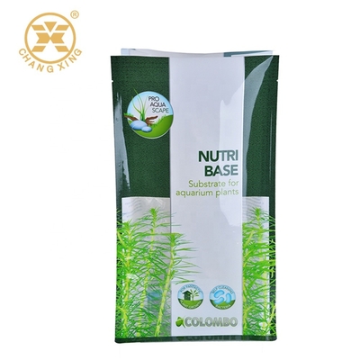টেকসই 2lb 5lb BOPP জৈব সার প্যাকেজিং ব্যাগ Gravure ফ্ল্যাট বটম বক্স পাউচ